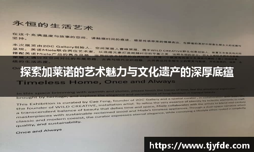 探索加莱诺的艺术魅力与文化遗产的深厚底蕴